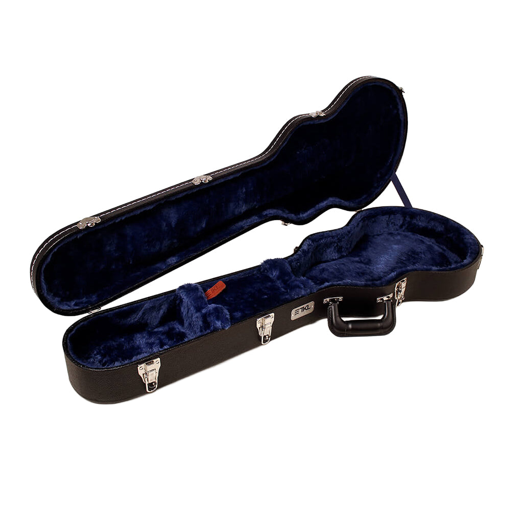 TKL Performer Single Cutaway Les Paul Style Guitar Hardshell Case - Black - 4