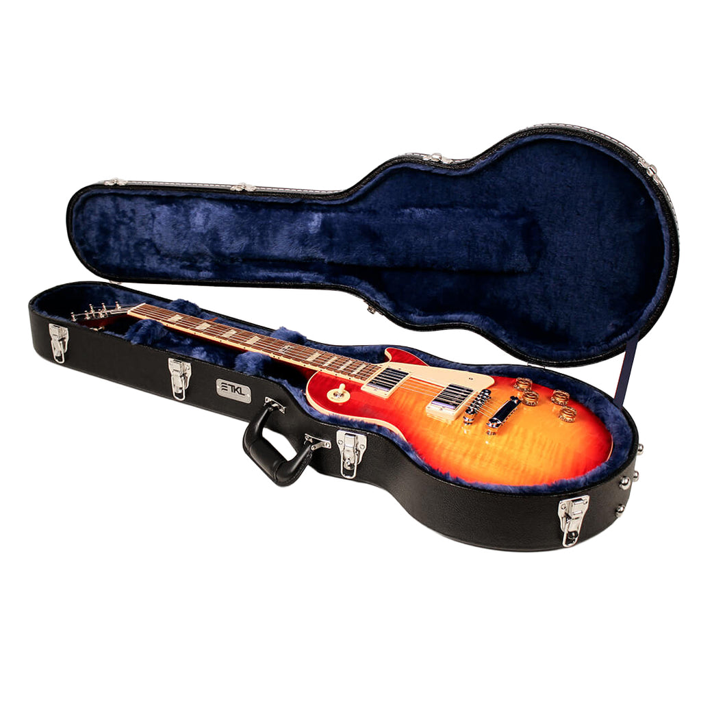 TKL Performer Single Cutaway Les Paul Style Guitar Hardshell Case - Black - 5