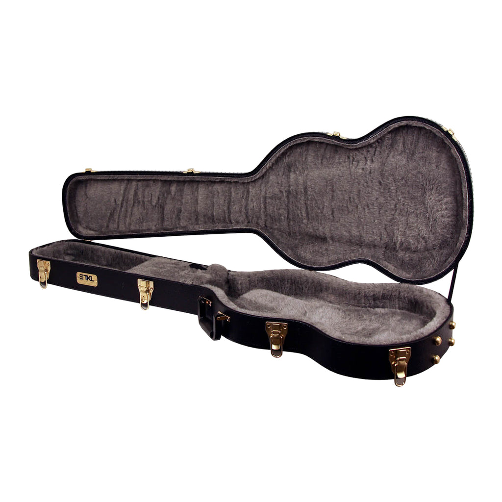 TKL Premier Double Cutaway / SG Style Guitar Hardshell Case - Black - 3