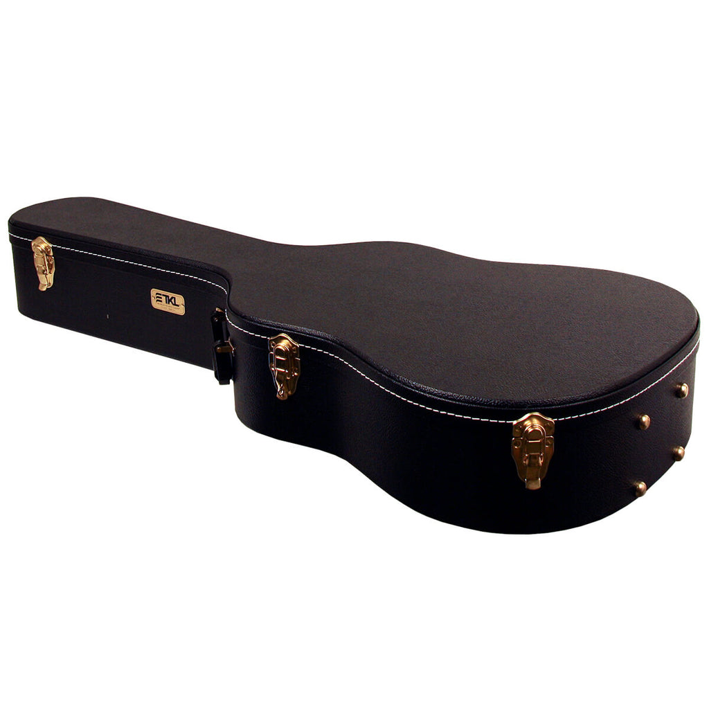 TKL Premier Dreadnought 6 String Guitar Hardshell Case - Black - 2