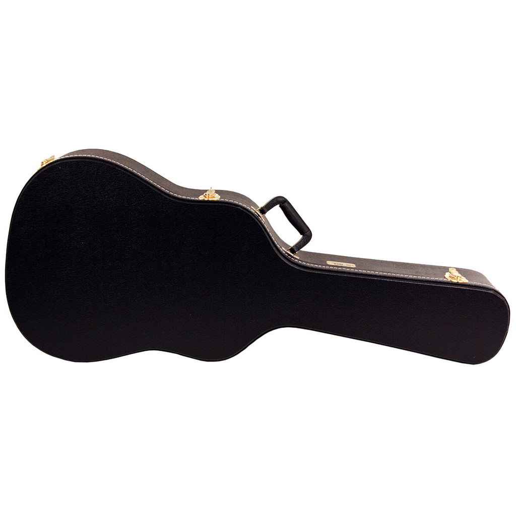 TKL Premier Dreadnought 6 String Guitar Hardshell Case - Black - 1