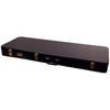 TKL Premier Rectangular Explorer Style Guitar Hardshell Case - Black - 2