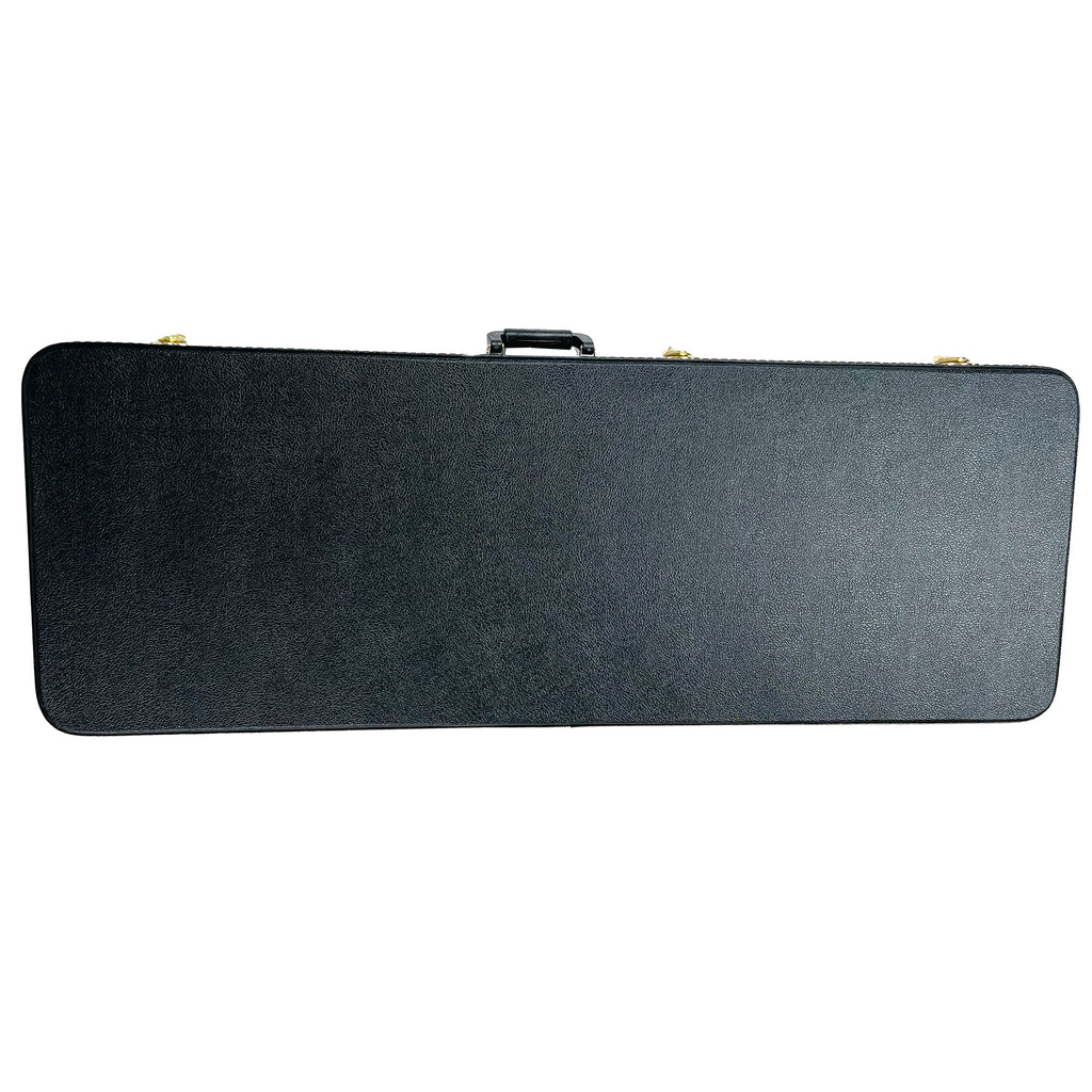 TKL Premier Rectangular Explorer Style Guitar Hardshell Case - Black - 2