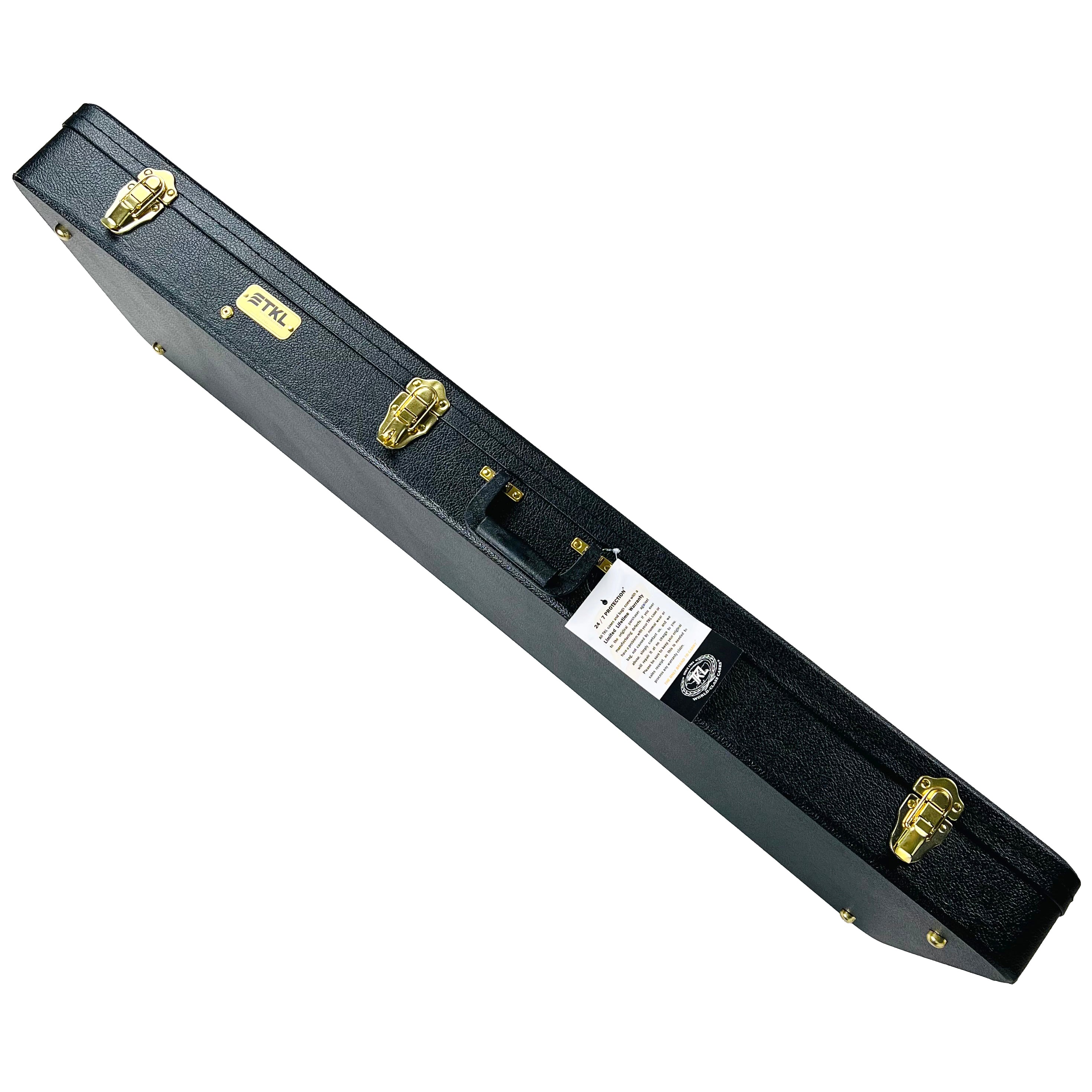 TKL Premier Explorer Style Guitar Hardshell Case Black | Tone Wolf
