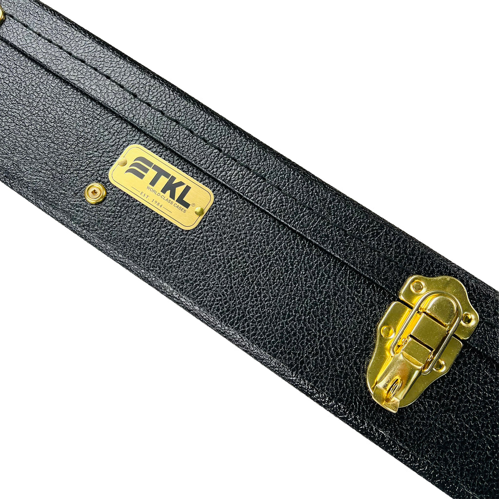 TKL Premier Rectangular Explorer Style Guitar Hardshell Case - Black - 4
