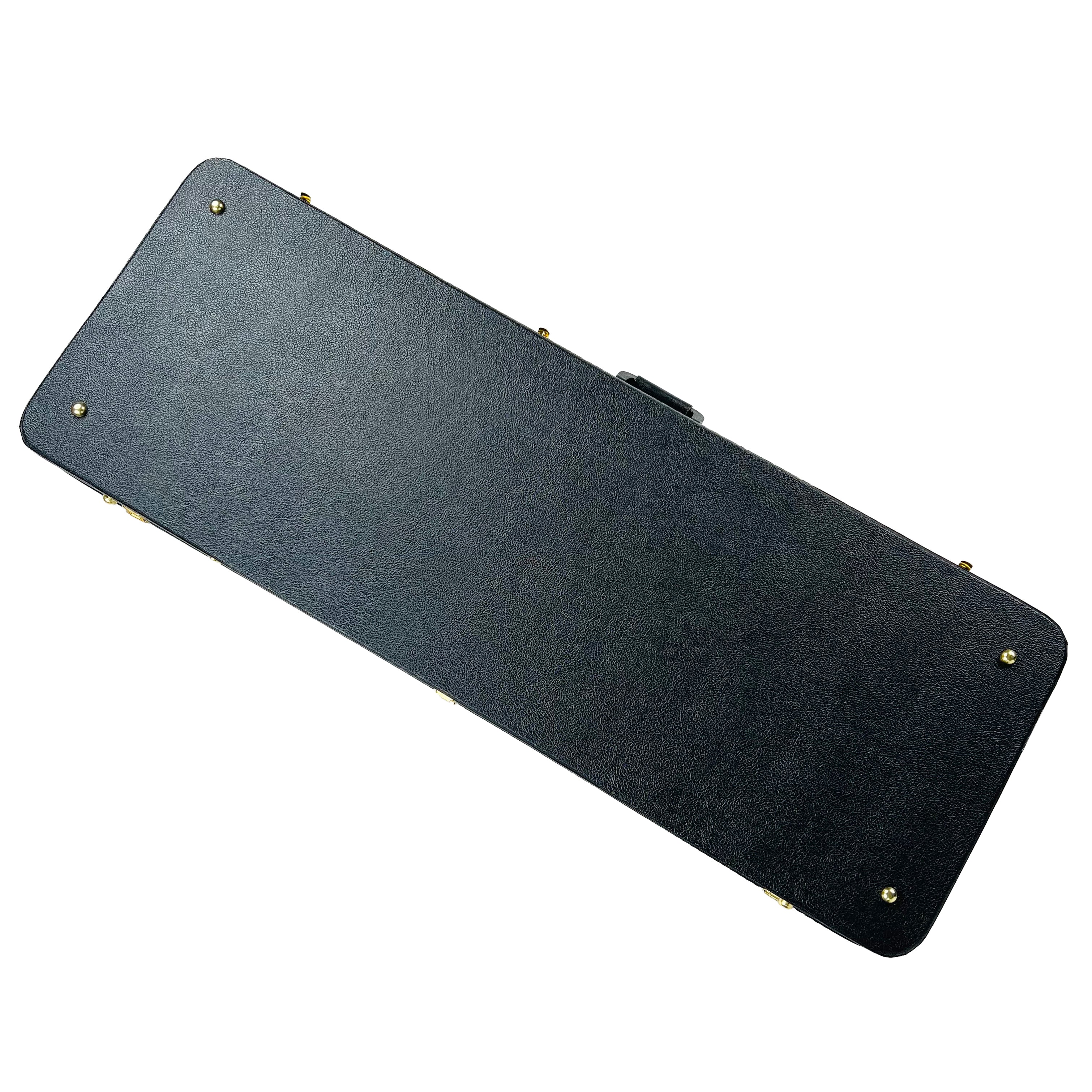 TKL Premier Rectangular Explorer Style Guitar Hardshell Case - Black ...