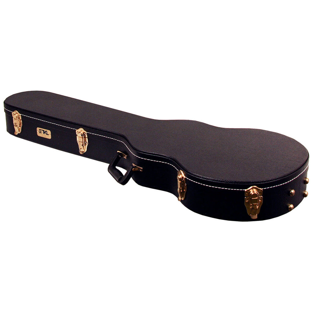 TKL Premier Single Cutaway Les Paul Junior Style Guitar Hardshell Case - Black - 2