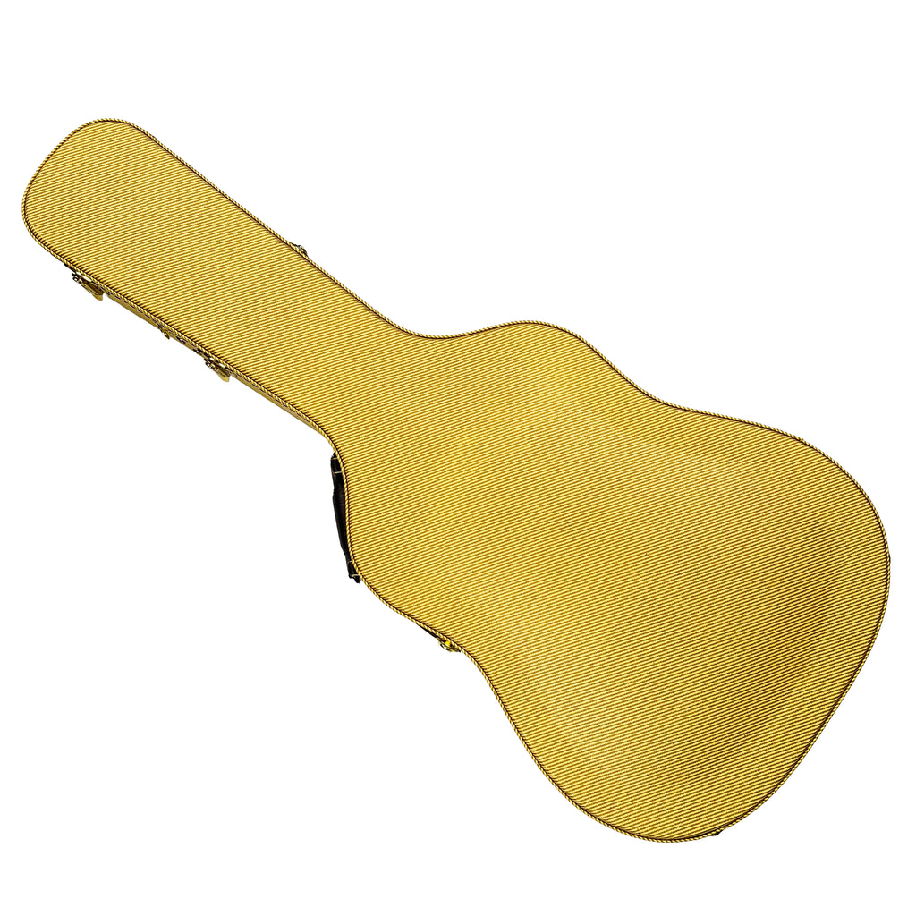 TKL Professional Dreadnought Archtop 6 String Guitar Case - Tweed - 2