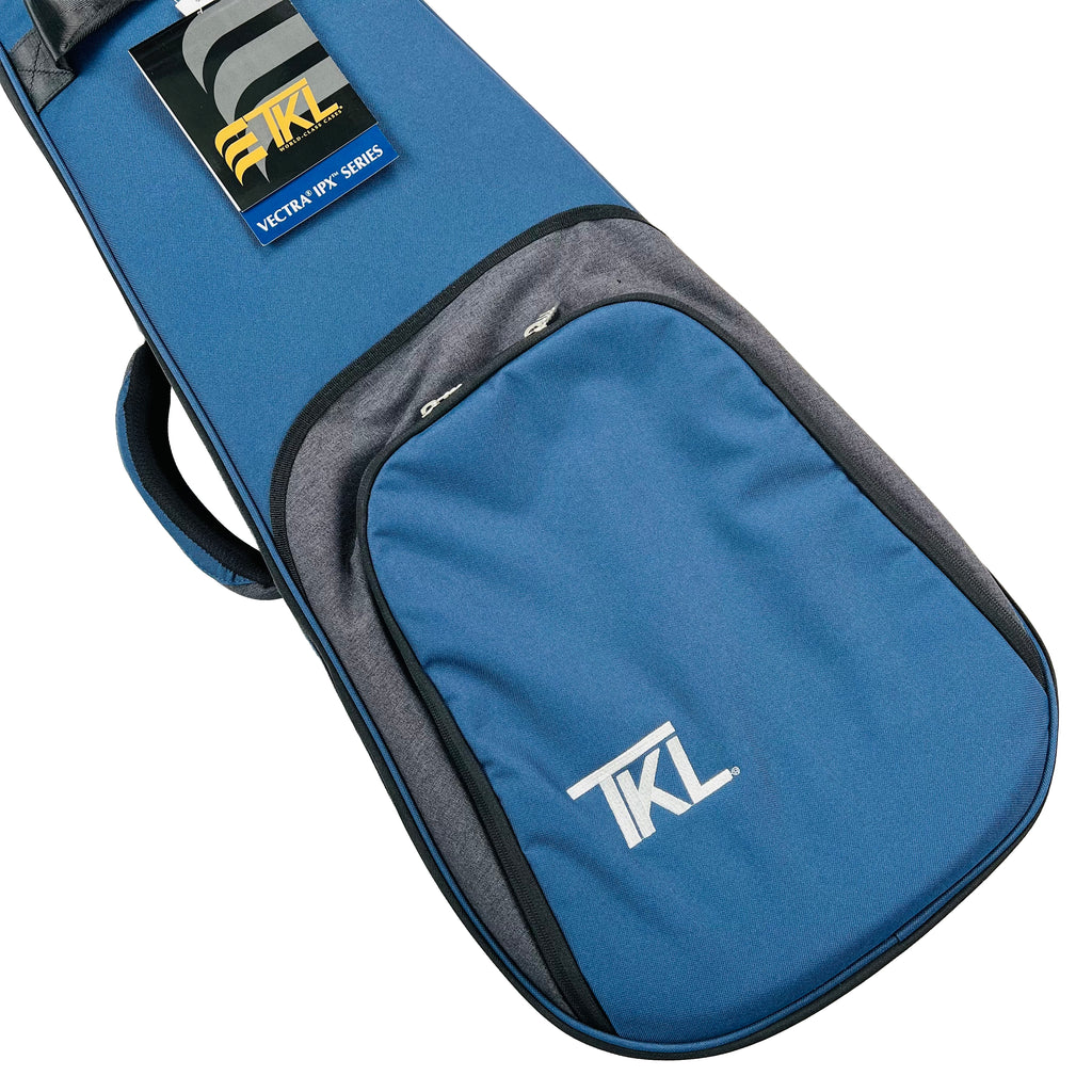 TKL Vectra IPX Electric Guitar Impact-X Case with Backpack Straps - Navy Blue - 3