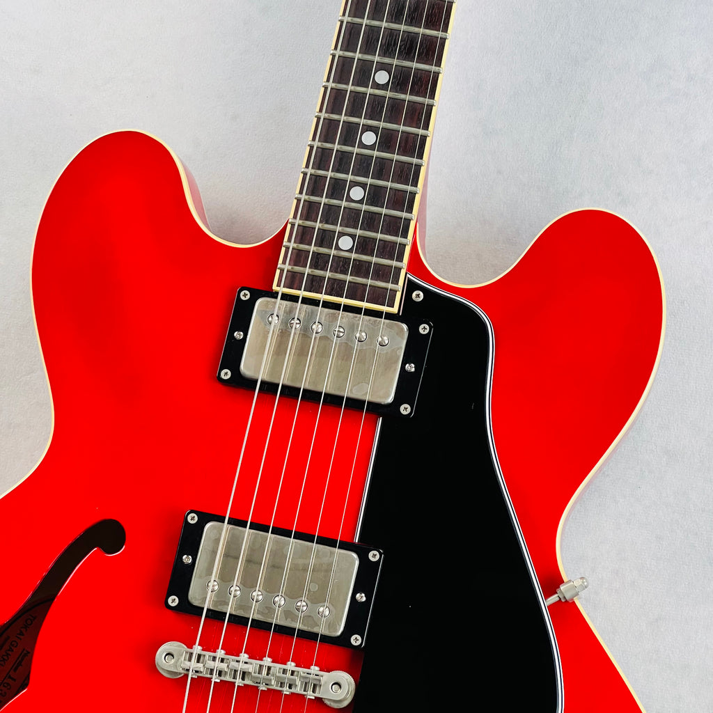 Tokai ES-156 SR Semi-Hollow Thinline 2016 - See Through Red - 3