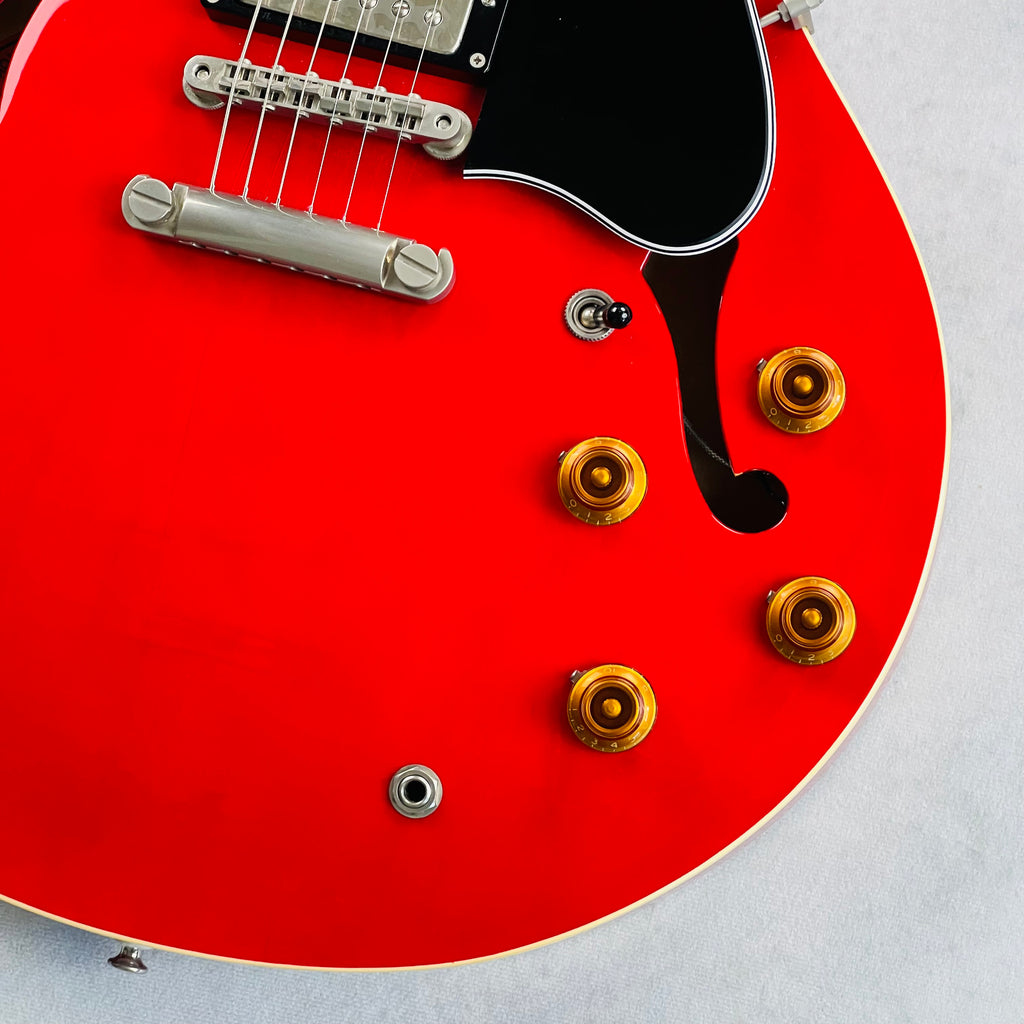 Tokai ES-156 SR Semi-Hollow Thinline 2016 - See Through Red - 5