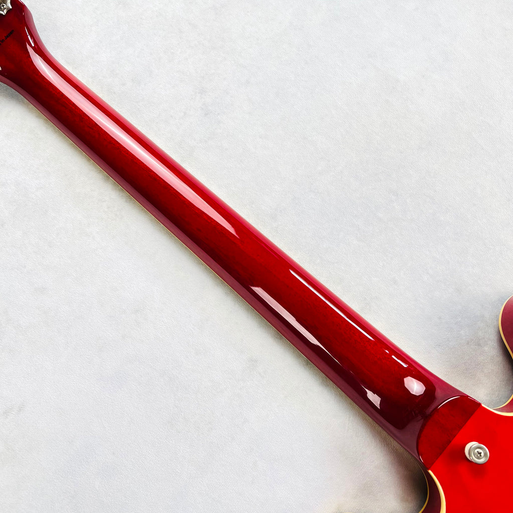 Tokai ES156 SR Semi-Hollow 2016 - See Through Red - 14