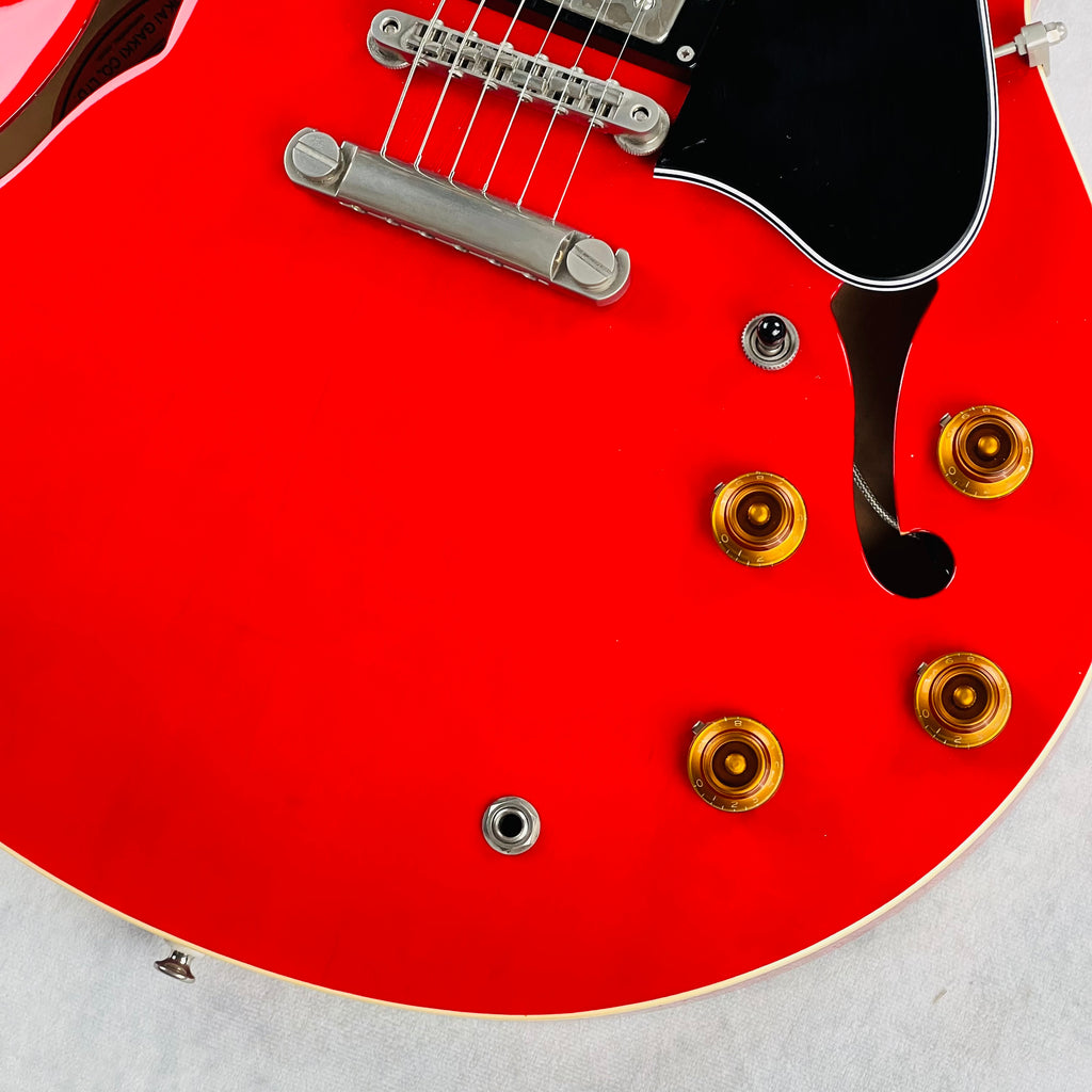 Tokai ES156 SR Semi-Hollow 2016 - See Through Red - 5