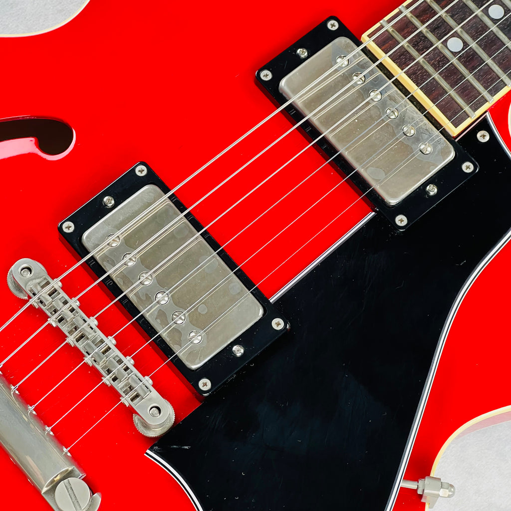 Tokai ES156 SR Semi-Hollow 2016 - See Through Red - 7