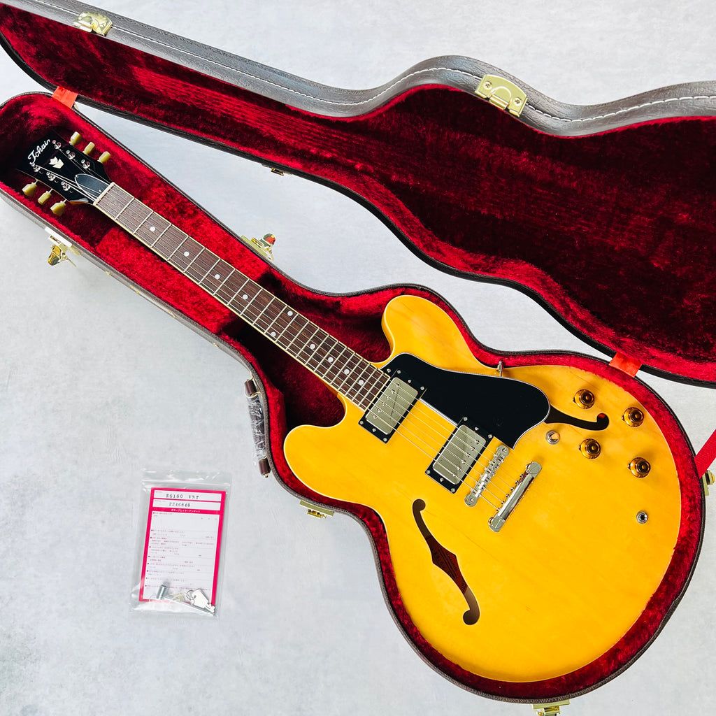 Tokai ES180 VNT Semi-Hollow Guitar 2022 - Vintage Natural - 18