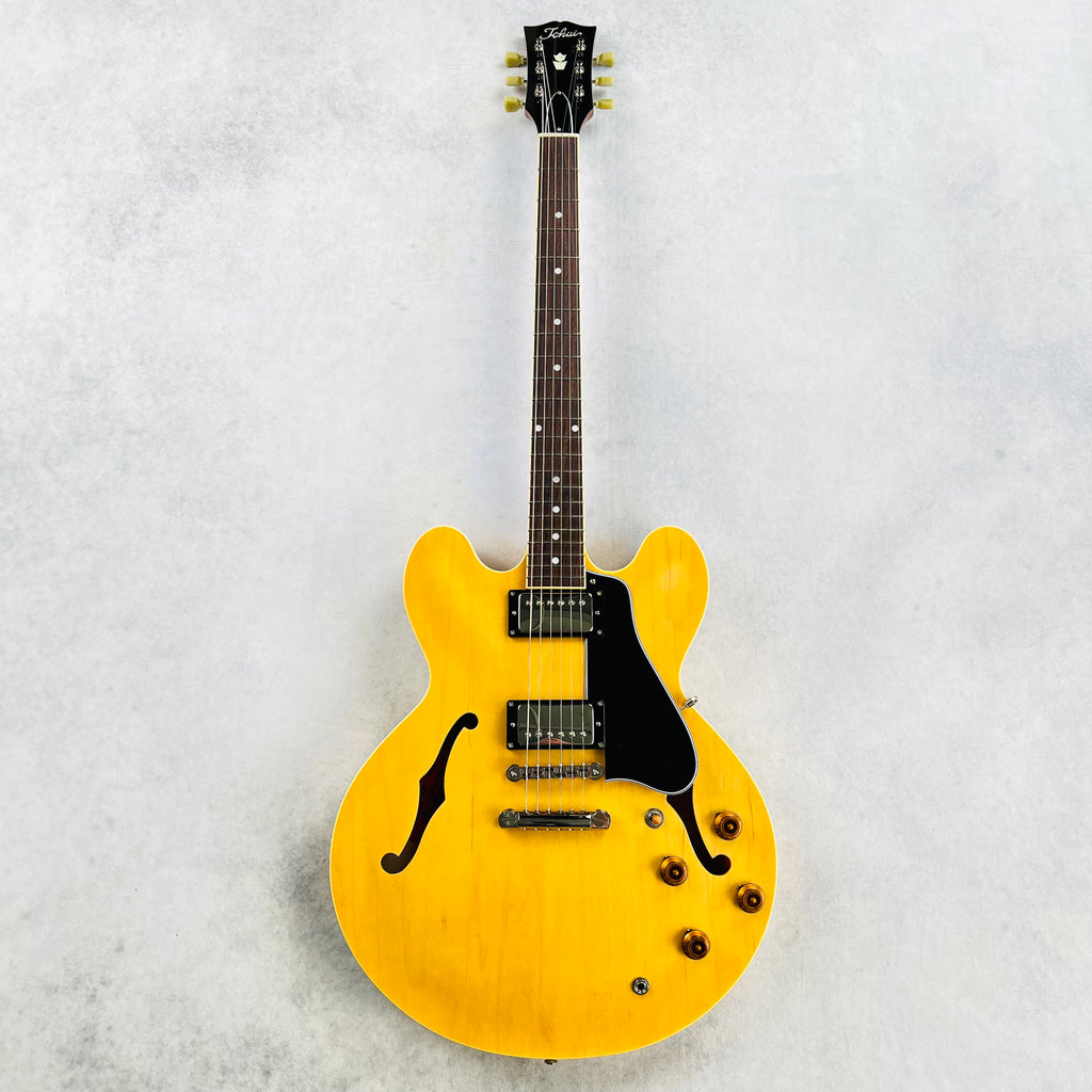 Tokai ES180 VNT Semi-Hollow Guitar 2022 - Vintage Natural - 2