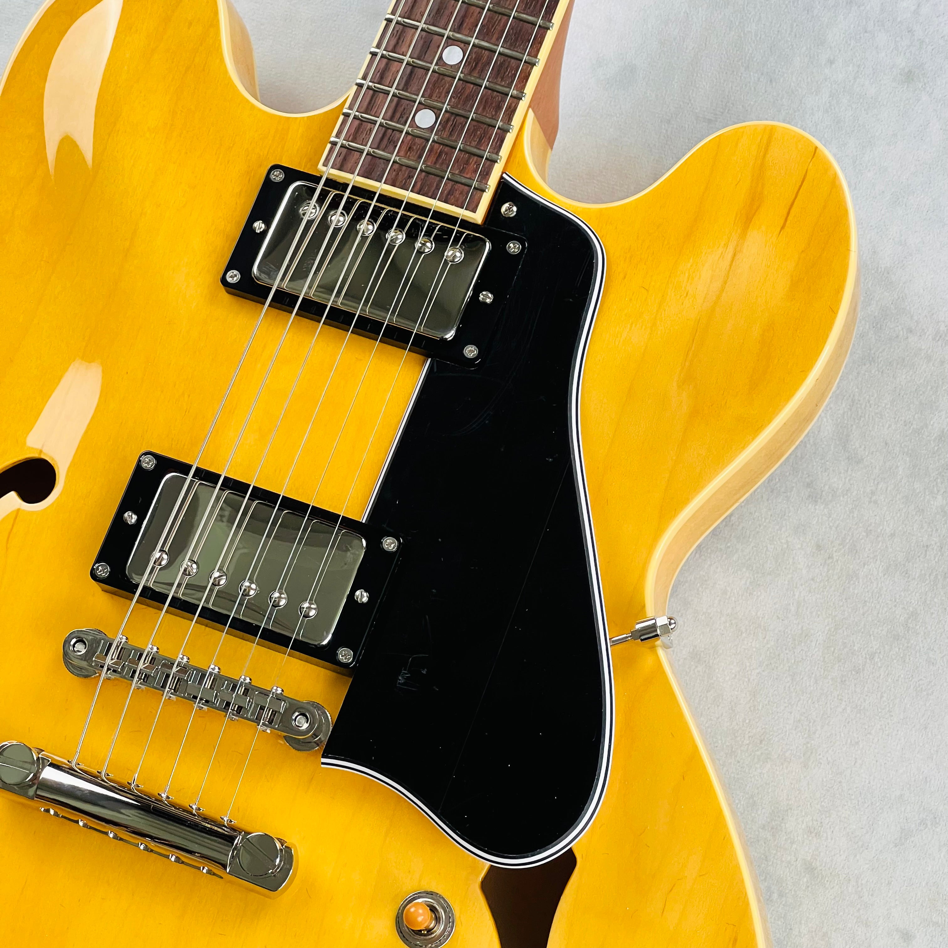 Tokai ES180 VNT Semi-Hollow Guitar 2022 - Vintage Natural | Tone Wolf