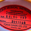Tokai ES180 VNT Semi-Hollow Guitar 2022 - Vintage Natural - 8