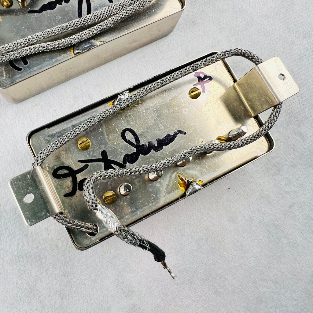 Tom Anderson Signed Humbucker Pickup Set - Nickel - 4