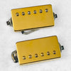 Tom Holmes H-450 & H455 Potted Humbucker Pickup Set - Gold - 1