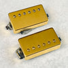 Tom Holmes H-450 & H455 Potted Humbucker Pickup Set - Gold - 2