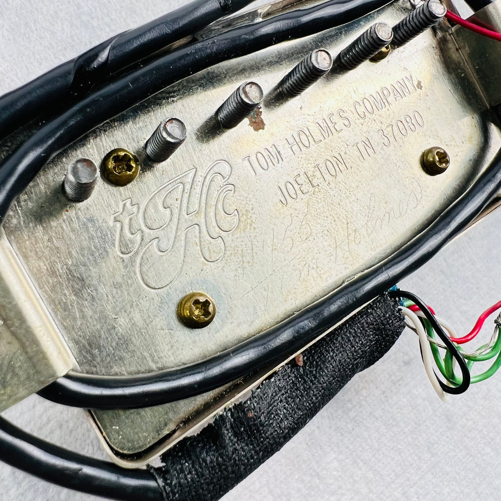 Tom Holmes H450 / H455 Humbucker Pickup Set - Aged Nickel - 3