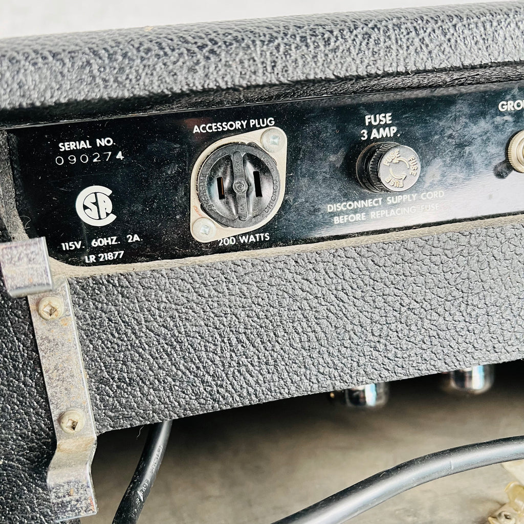 Traynor YBA-1 Bass Master Amplifier Head 1970s - Black - 11