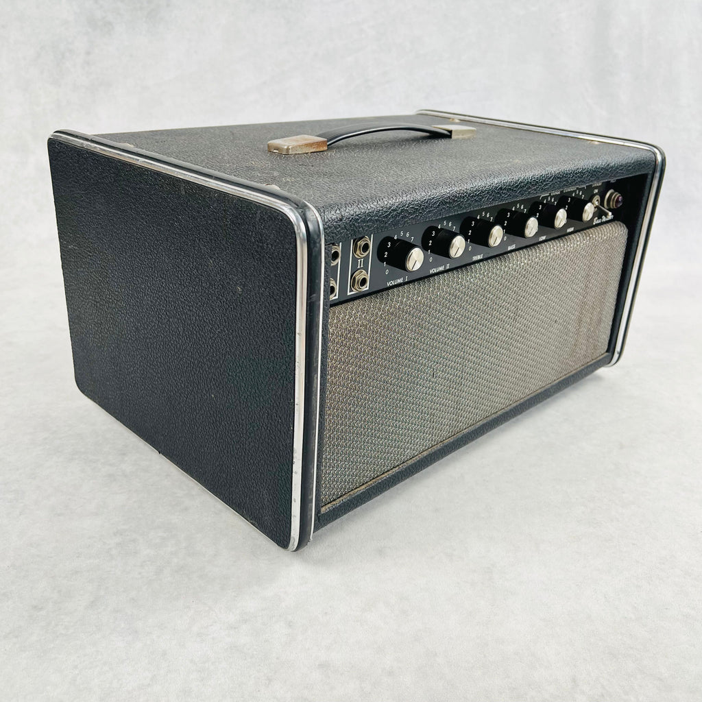Traynor YBA-1 Bass Master Amplifier Head 1970s - Black - 6