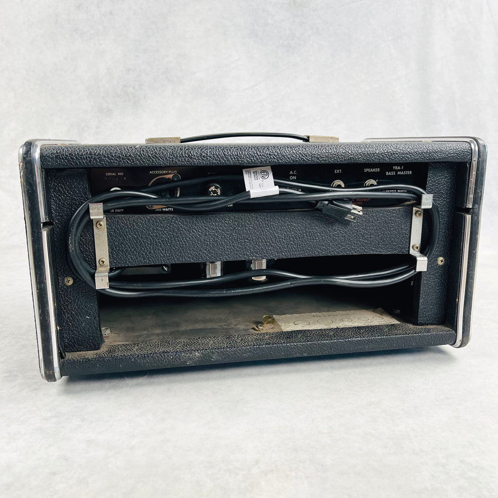 Traynor YBA-1 Bass Master Amplifier Head 1970s - Black - 8