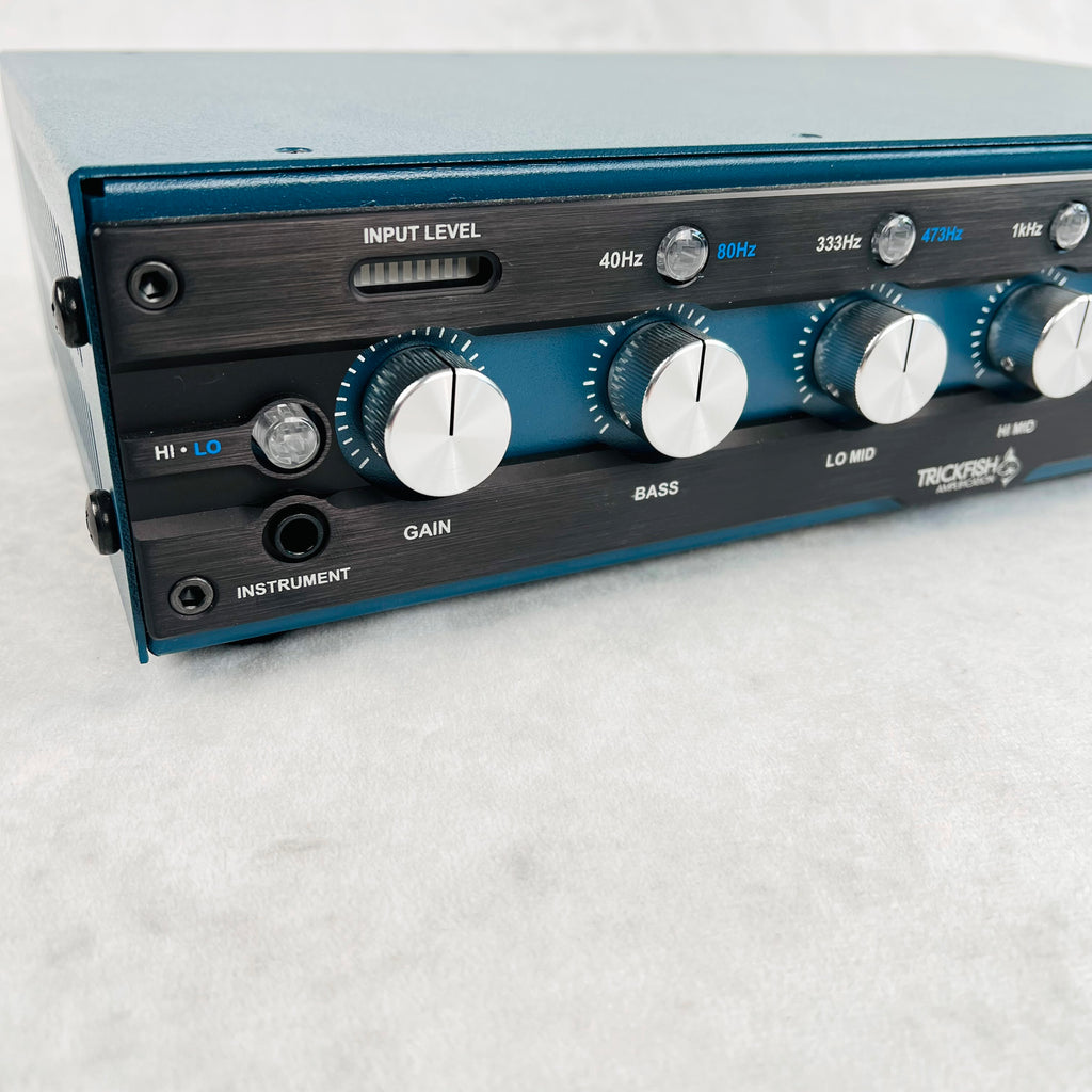 Trickfish Bullhead 1k 1000w Bass Guitar Amplifier Head 2024 - Blue - 3