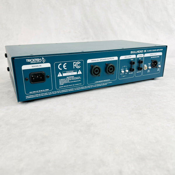 Trickfish Bullhead 1k 1000w Bass Guitar Amplifier Head 2024 - Blue - 8