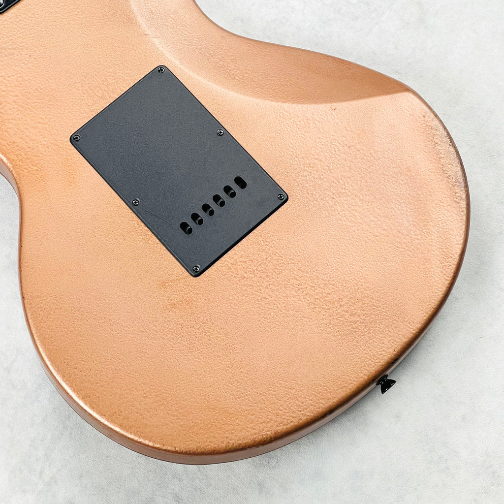 Twango Custom Partscaster with Lipstick Pickups 2000s - Copper Hammertone - 11