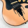 Twango Custom Partscaster with Lipstick Pickups 2000s - Copper Hammertone - 4