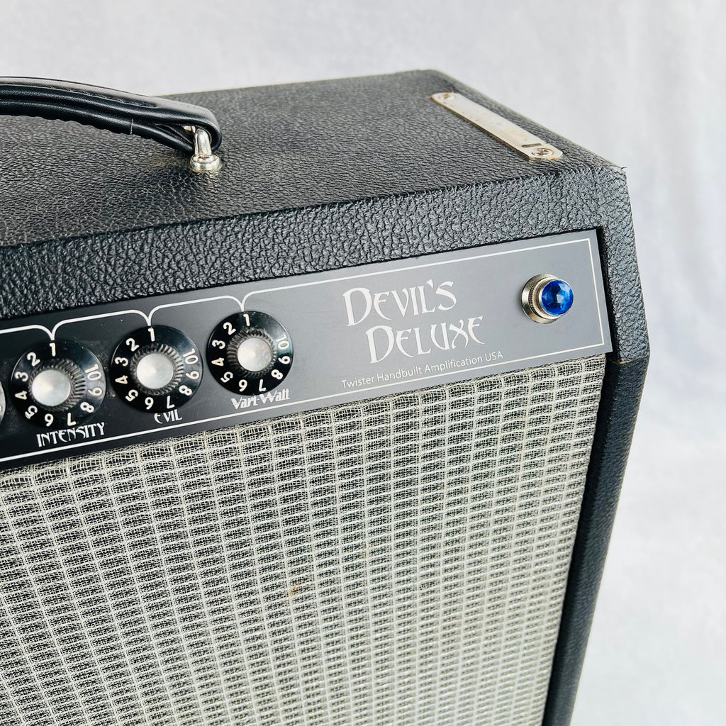 Twister Amplification Devil's Deluxe 1x12" Combo Amplifier 2009 - Black - 4