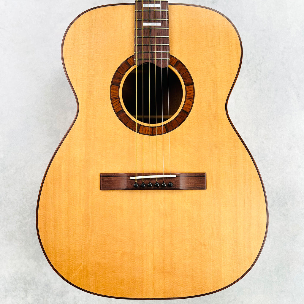 Unbranded 14-Fret Orchestra Model Custom OM Acoustic Guitar 2005 - Natural - 1