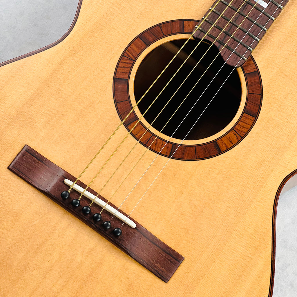 Unbranded 14-Fret Orchestra Model Custom OM Acoustic Guitar 2005 - Natural - 7