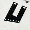 6-String Trapeze Tailpiece for Rickenbacker - Chrome - 2
