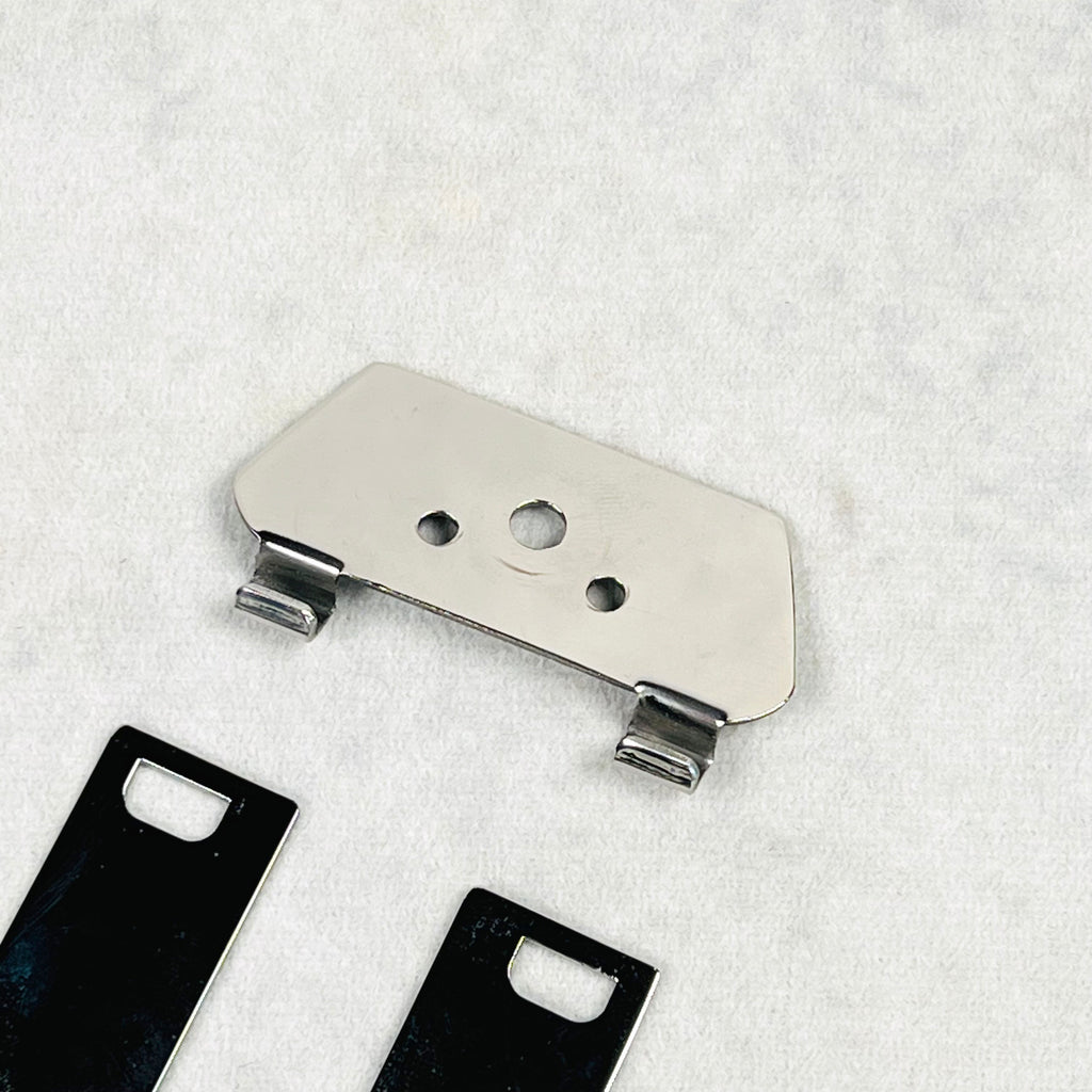 6-String Trapeze Tailpiece for Rickenbacker - Chrome - 3