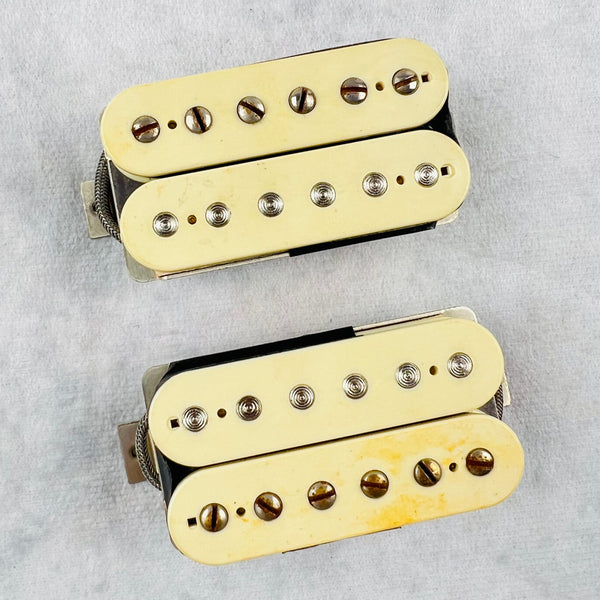 Unbranded Aged PAF Humbucker Pickup Set - Cream - 1