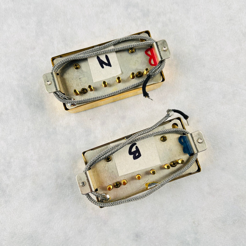 Unbranded Humbucker Pickup Set - Gold - 2