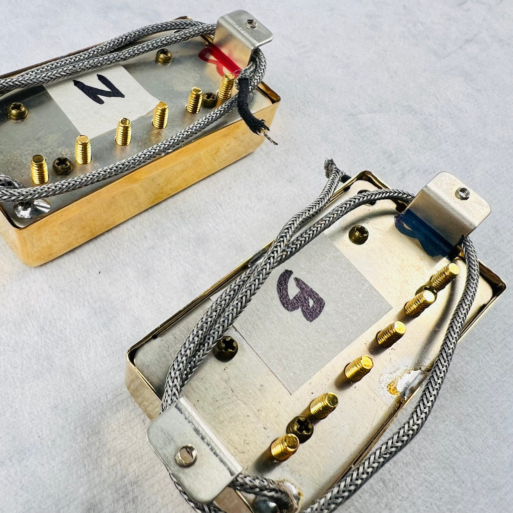 Unbranded Humbucker Pickup Set - Gold - 3