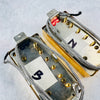 Unbranded Humbucker Pickup Set - Gold - 4