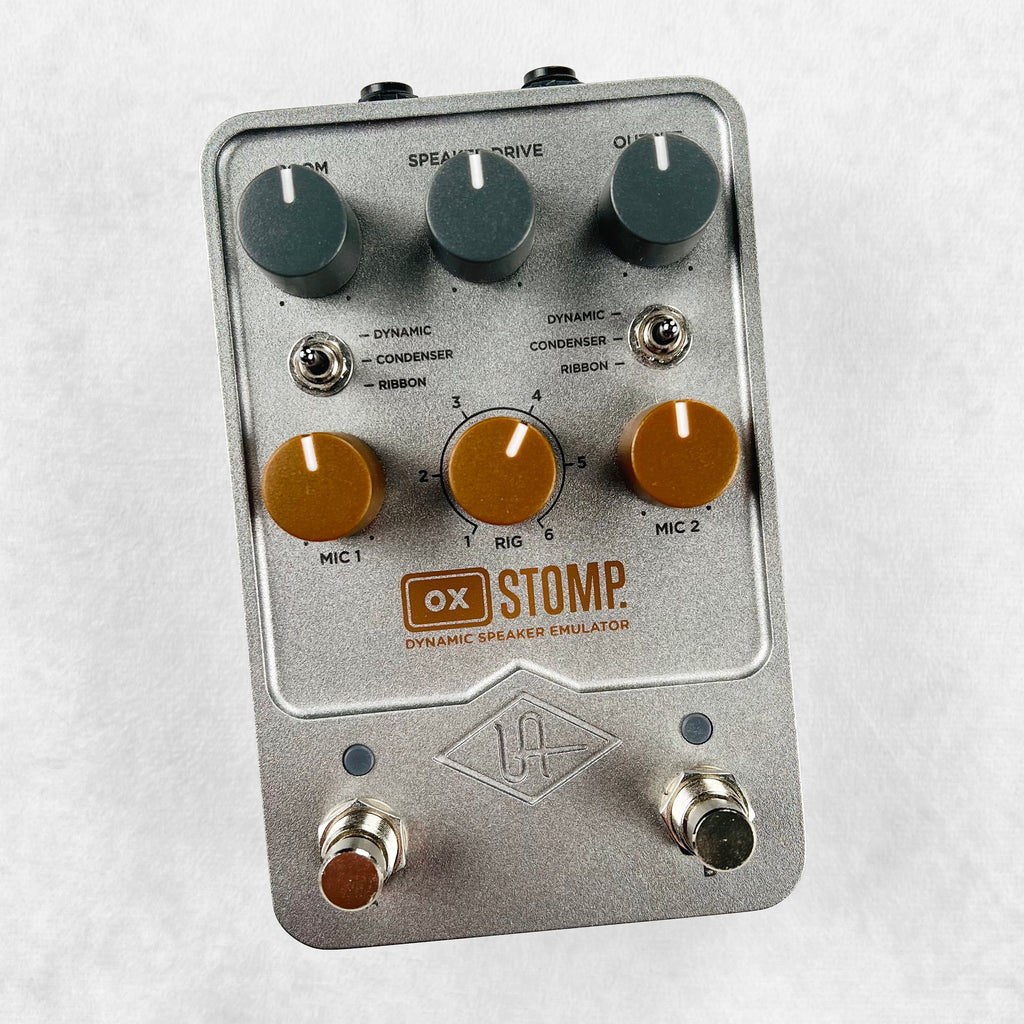 Universal Audio OX Stomp Dynamic Speaker Emulator 2020s - Silver - 1
