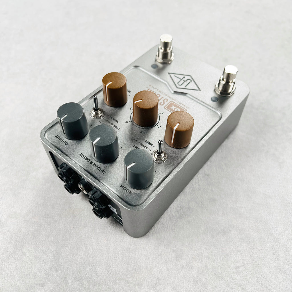 Universal Audio OX Stomp Dynamic Speaker Emulator 2020s - Silver - 6