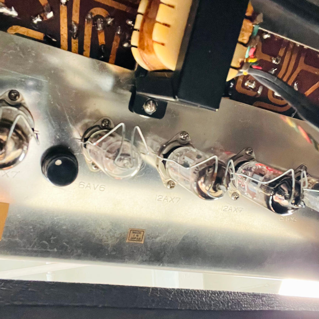 Univox U-155R 1x12" Combo Amplifier 1960s - Black - 14