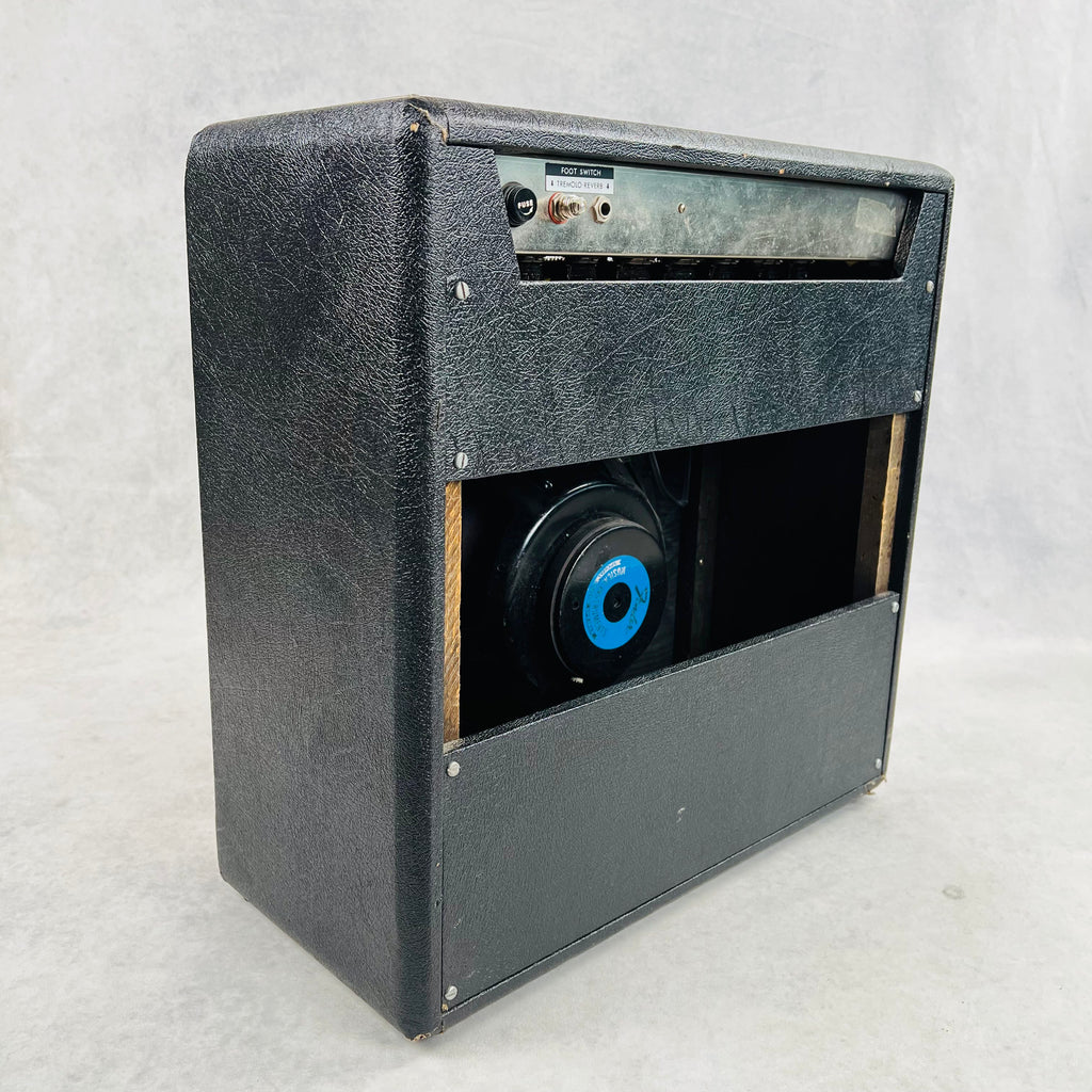 Univox U-155R 1x12" Combo Amplifier 1960s - Black - 7