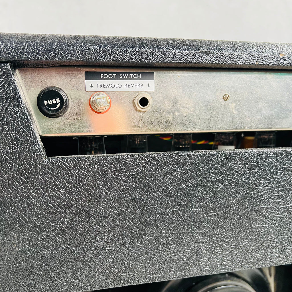 Univox U-155R 1x12" Combo Amplifier 1960s - Black - 9
