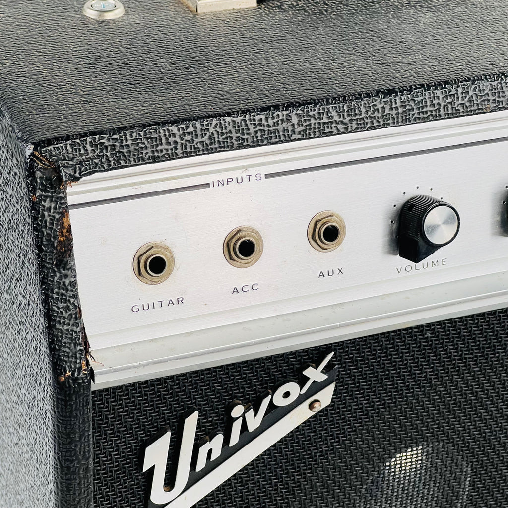 Univox U-45B 10w 1x12" Combo Amplifier with Tremolo 1968 - Black - 2