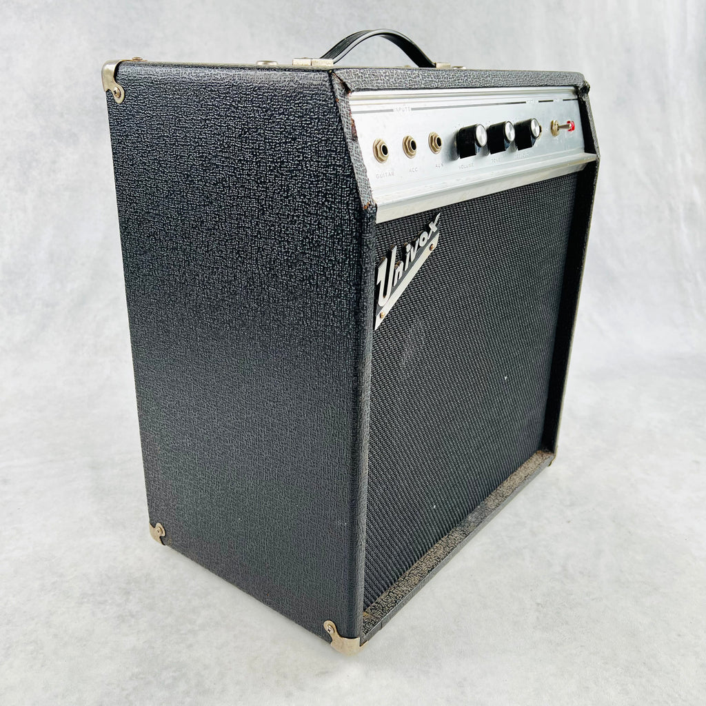 Univox U-45B 10w 1x12" Combo Amplifier with Tremolo 1968 - Black - 9