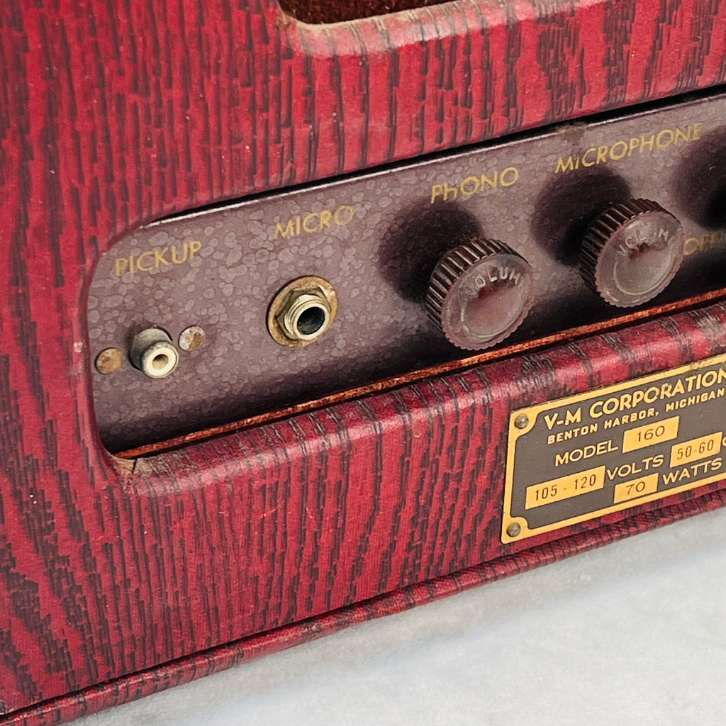 V-M Model 160 1x10" Combo Amplifier 1953 - Red - 7